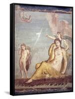 Italy, Naples, Naples National Archeological Museum, from Pompeii, Ariadne-Samuel Magal-Framed Stretched Canvas