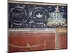 Italy, Naples, Naples National Archeological Museum, from Pompeii, Frieze with Drawing Branch-Samuel Magal-Mounted Photographic Print