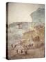 Italy, Naples, Naples National Archeological Museum, from Pompeii, House (IX 7,16), Ilioupersis-Samuel Magal-Stretched Canvas