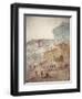 Italy, Naples, Naples National Archeological Museum, from Pompeii, House (IX 7,16), Ilioupersis-Samuel Magal-Framed Photographic Print