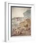 Italy, Naples, Naples National Archeological Museum, from Pompeii, House (IX 7,16), Ilioupersis-Samuel Magal-Framed Photographic Print