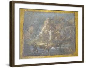 Italy, Naples, Naples National Archeological Museum, from Pompeii, Perseus and Andromeda-Samuel Magal-Framed Photographic Print