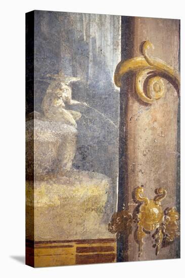 Italy, Naples, Naples National Archeological Museum, from Pompeii, Rocky Landscape-Samuel Magal-Stretched Canvas