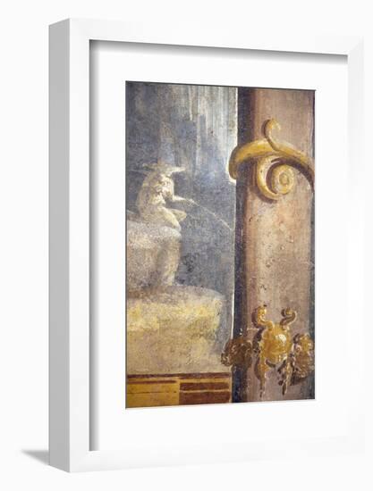 Italy, Naples, Naples National Archeological Museum, from Pompeii, Rocky Landscape-Samuel Magal-Framed Photographic Print