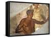 Italy, Naples, Naples National Archeological Museum, from Pompeii, Victorious Athlete-Samuel Magal-Framed Stretched Canvas