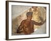 Italy, Naples, Naples National Archeological Museum, from Pompeii, Victorious Athlete-Samuel Magal-Framed Photographic Print