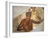 Italy, Naples, Naples National Archeological Museum, from Pompeii, Victorious Athlete-Samuel Magal-Framed Photographic Print