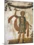 Italy, Naples, Naples National Archeological Museum, from Pompeii, VII 203, Lari and Snakes-Samuel Magal-Mounted Photographic Print