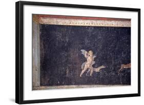 Italy, Naples, Naples National Archeological Museum, from Pompeii, (VII 6,28), Cubicle 8, Stage-Samuel Magal-Framed Photographic Print