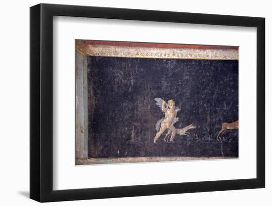 Italy, Naples, Naples National Archeological Museum, from Pompeii, (VII 6,28), Cubicle 8, Stage-Samuel Magal-Framed Photographic Print