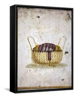 Italy, Naples, Naples National Archeological Museum, from the Villa of Arianna in Stabiae, Basket-Samuel Magal-Framed Stretched Canvas