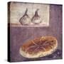 Italy, Naples, Naples National Archeological Museum, Herculaneum, Still Life with Bread and Figs-Samuel Magal-Stretched Canvas