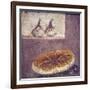 Italy, Naples, Naples National Archeological Museum, Herculaneum, Still Life with Bread and Figs-Samuel Magal-Framed Photographic Print