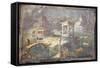 Italy, Naples, Naples National Archeological Museum, Landscape with Animals to Pasture-Samuel Magal-Framed Stretched Canvas