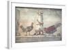 Italy, Naples, Naples National Archeological Museum, Rooster and Hen-Samuel Magal-Framed Photographic Print