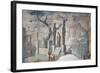 Italy, Naples National Archeological Museum, from Pompeii, Isis Temple, Ceremony in Honor of Osiris-Samuel Magal-Framed Photographic Print