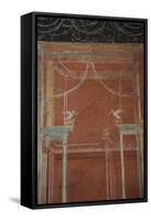 Italy, Naples National Archeological Museum, from Pompeii, Isis Temple, Portico, Decoration-Samuel Magal-Framed Stretched Canvas