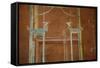 Italy, Naples National Archeological Museum, from Pompeii, Isis Temple, Portico, Decoration-Samuel Magal-Framed Stretched Canvas