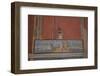 Italy, Naples National Archeological Museum, from Pompeii, Isis Temple, Portico, Decoration-Samuel Magal-Framed Photographic Print