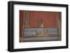 Italy, Naples National Archeological Museum, from Pompeii, Isis Temple, Portico, Decoration-Samuel Magal-Framed Photographic Print