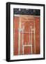 Italy, Naples National Archeological Museum, from Pompeii, Isis Temple, Portico, Decoration-Samuel Magal-Framed Photographic Print