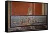 Italy, Naples National Archeological Museum, from Pompeii, Isis Temple, Third Style Decoration-Samuel Magal-Framed Stretched Canvas