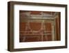 Italy, Naples National Archeological Museum, from Pompeii, Isis Temple, Third Style Decoration-Samuel Magal-Framed Photographic Print