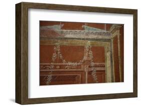 Italy, Naples National Archeological Museum, from Pompeii, Isis Temple, Third Style Decoration-Samuel Magal-Framed Photographic Print