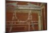 Italy, Naples National Archeological Museum, from Pompeii, Isis Temple, Third Style Decoration-Samuel Magal-Mounted Photographic Print
