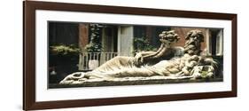 Italy, Naples, Nile God Statue-null-Framed Giclee Print