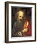 Italy, Naples Painting of Saint Anthony the Abbott-null-Framed Giclee Print