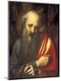 Italy, Naples Painting of Saint Anthony the Abbott-null-Mounted Giclee Print