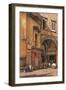 Italy, Naples, Sedile Di Porto Street-null-Framed Giclee Print