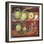 Italy, Naples, Still Life with Peach Branch from Pompei-null-Framed Giclee Print