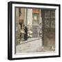 Italy, Naples, the Bookstall-Vincenzo Panciatichi-Framed Giclee Print