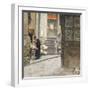 Italy, Naples, the Bookstall-Vincenzo Panciatichi-Framed Giclee Print