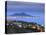 Italy, Naples, View of Naples, Posillipo Town and Mt. Vesuvius-Michele Falzone-Stretched Canvas