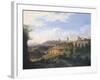 Italy, Naples, View of Villa Ruffo Homestead in Capodimonte, 1826-Salvatore Fergola-Framed Giclee Print