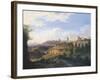 Italy, Naples, View of Villa Ruffo Homestead in Capodimonte, 1826-Salvatore Fergola-Framed Giclee Print