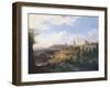 Italy, Naples, View of Villa Ruffo Homestead in Capodimonte, 1826-Salvatore Fergola-Framed Giclee Print