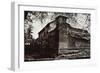 Italy, Novara, Tower and Moat of Sforzesco Castle, Postcard-null-Framed Giclee Print