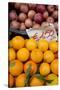 Italy, Orvieto. Box of fresh Clementine oranges.-Cindy Miller Hopkins-Stretched Canvas