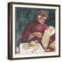 Italy, Orvieto, Cathedral, Chapel of the Madonna Di San Brizio, Portrait of Dante Alighieri-null-Framed Giclee Print