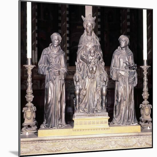 Italy, Padua, Basilica of Saint Anthony of Padua, Group of Virgin and Child with Saints-Donatello-Mounted Giclee Print