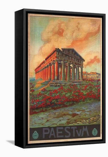 Italy Paestum-null-Framed Stretched Canvas