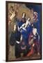 Italy, Palermo, Painting of Madonna in Glory with Angels, Saint John the Baptist and Saint Rosalia-null-Framed Giclee Print