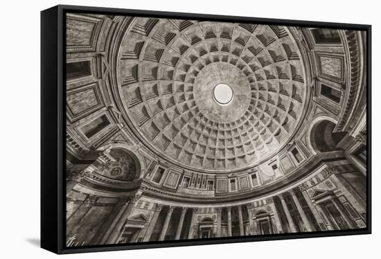 Italy, Pantheon-John Ford-Framed Stretched Canvas