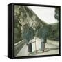 Italy, Peasant Women Returning from the Fields-Leon, Levy et Fils-Framed Stretched Canvas