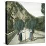 Italy, Peasant Women Returning from the Fields-Leon, Levy et Fils-Stretched Canvas