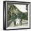 Italy, Peasant Women Returning from the Fields-Leon, Levy et Fils-Framed Photographic Print